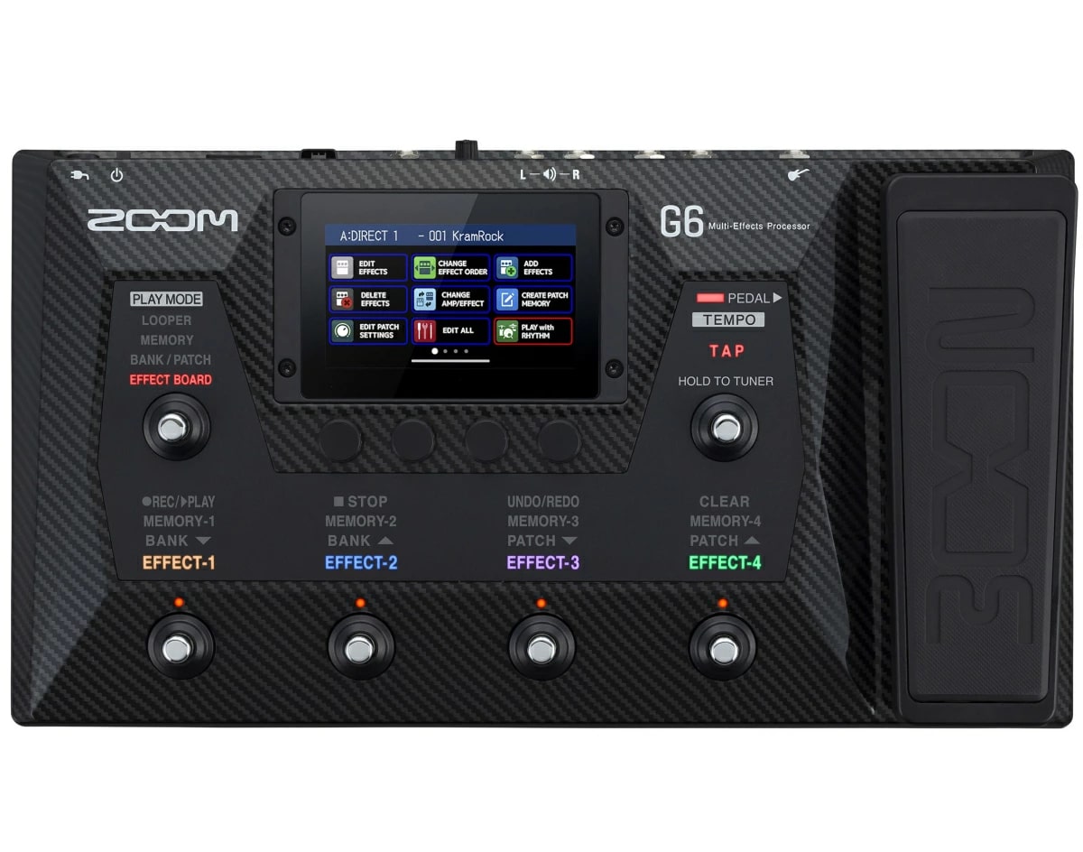 楽天市場】ZOOM / G6 Multi-Effects Processor + CBG-6 純正キャリー