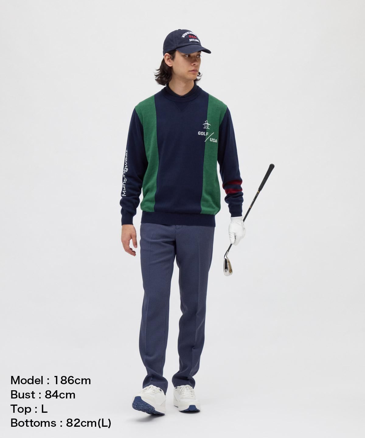 楽天市場】【公式】 マンシングウェア MUNSINGWEAR ロゴインターシャ