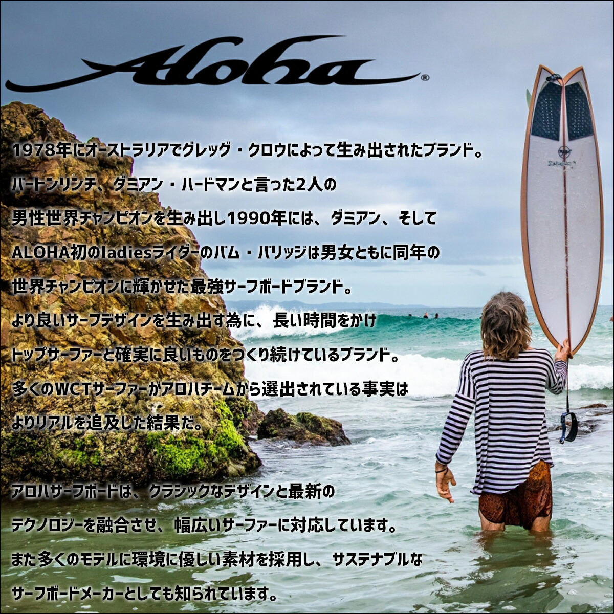 楽天市場】25 ALOHA SURFBOARDS アロハ サーフボード BLACK PANDA 5'10