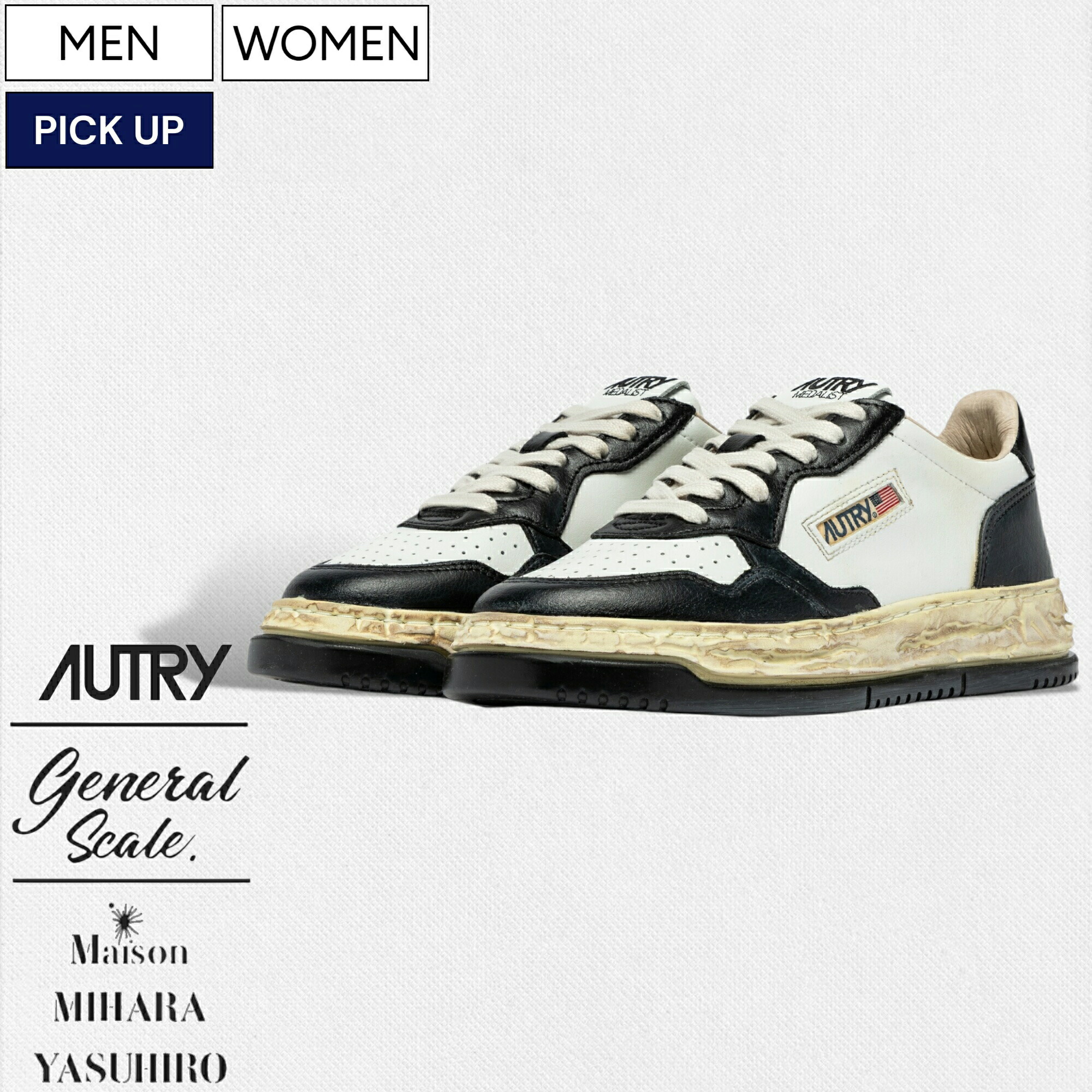 楽天市場】【定価55,000円(税込)】AUTRY × Maison MIHARA YASUHIRO
