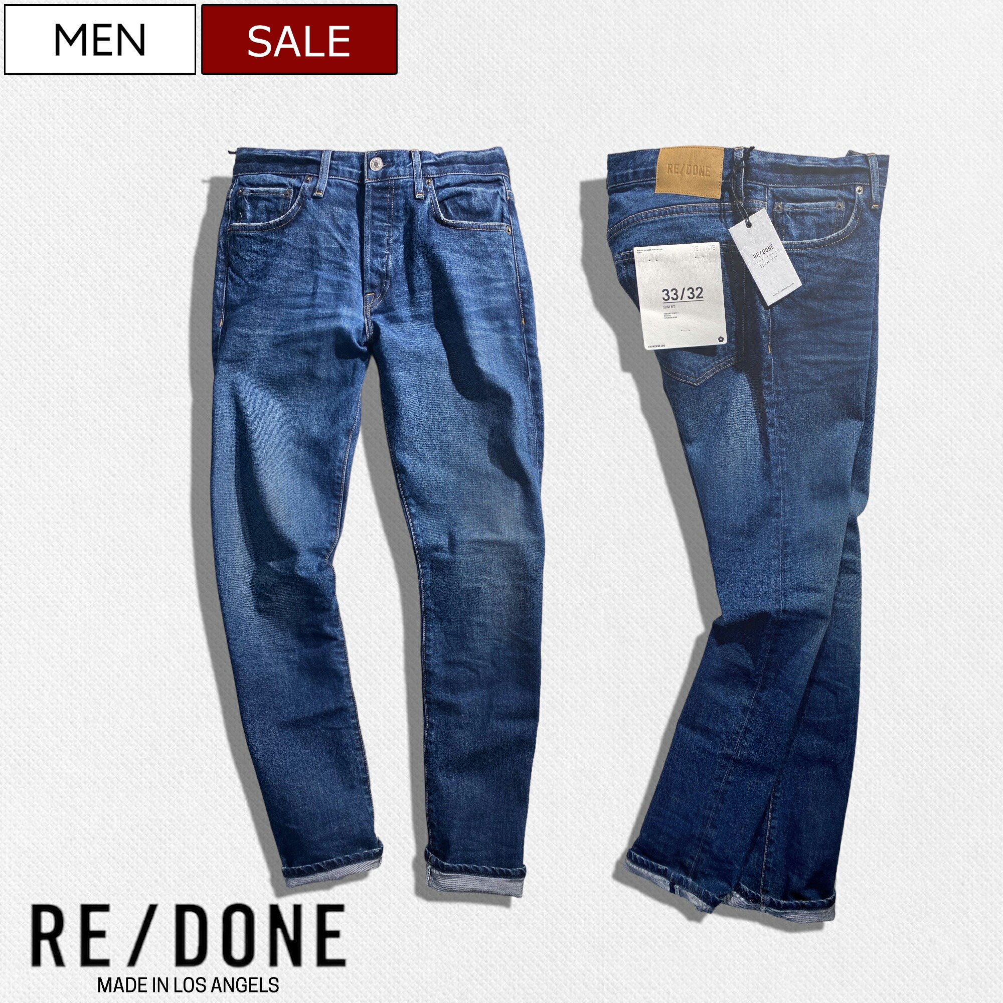 楽天市場】【定価47,300円(税込)】RE/DONE -リダン- リーバイスなどを