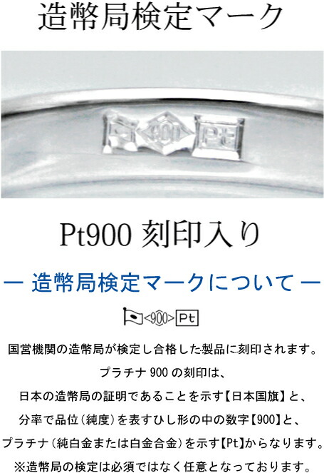楽天市場】指輪 リング プラチナ Pt900【造幣局検定マーク入り】幅3.3