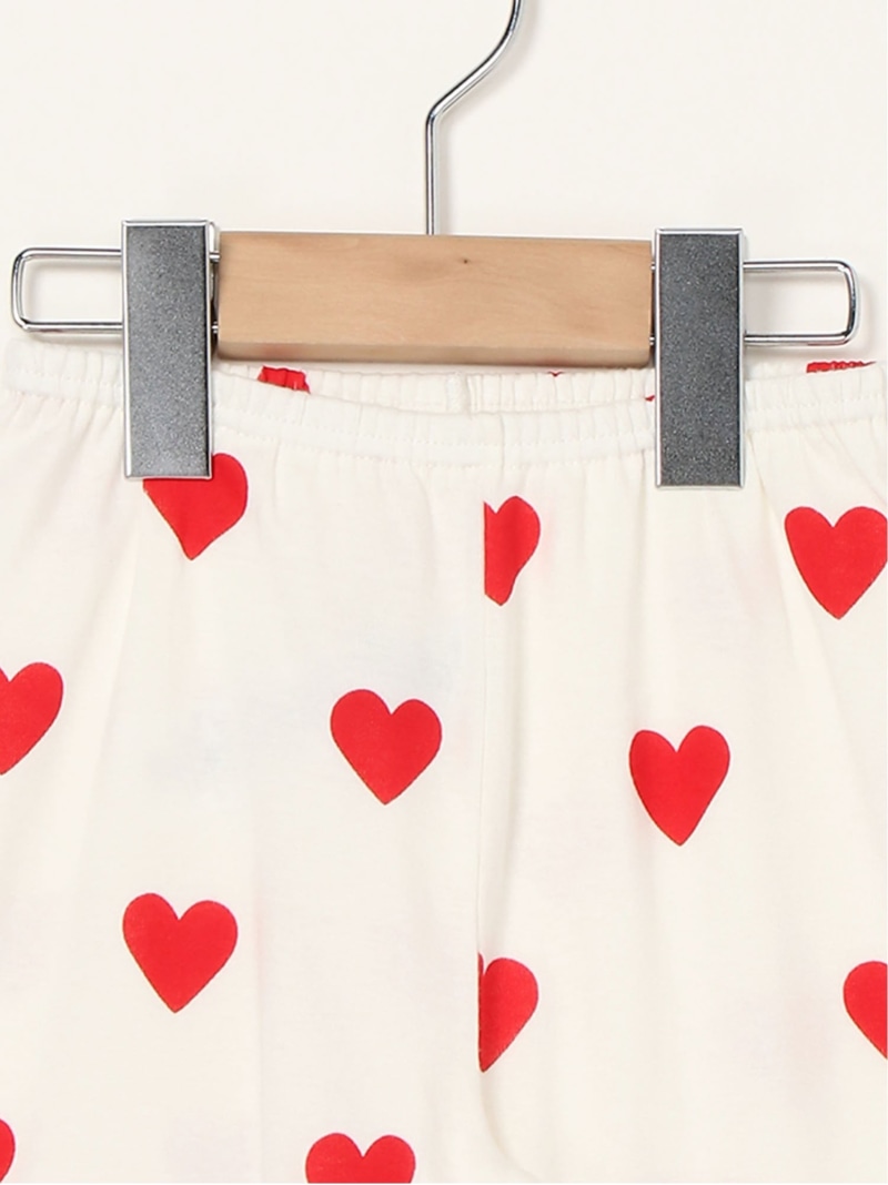 楽天市場】PETIT BATEAU ハートプリント長袖パジャマ プチバトー