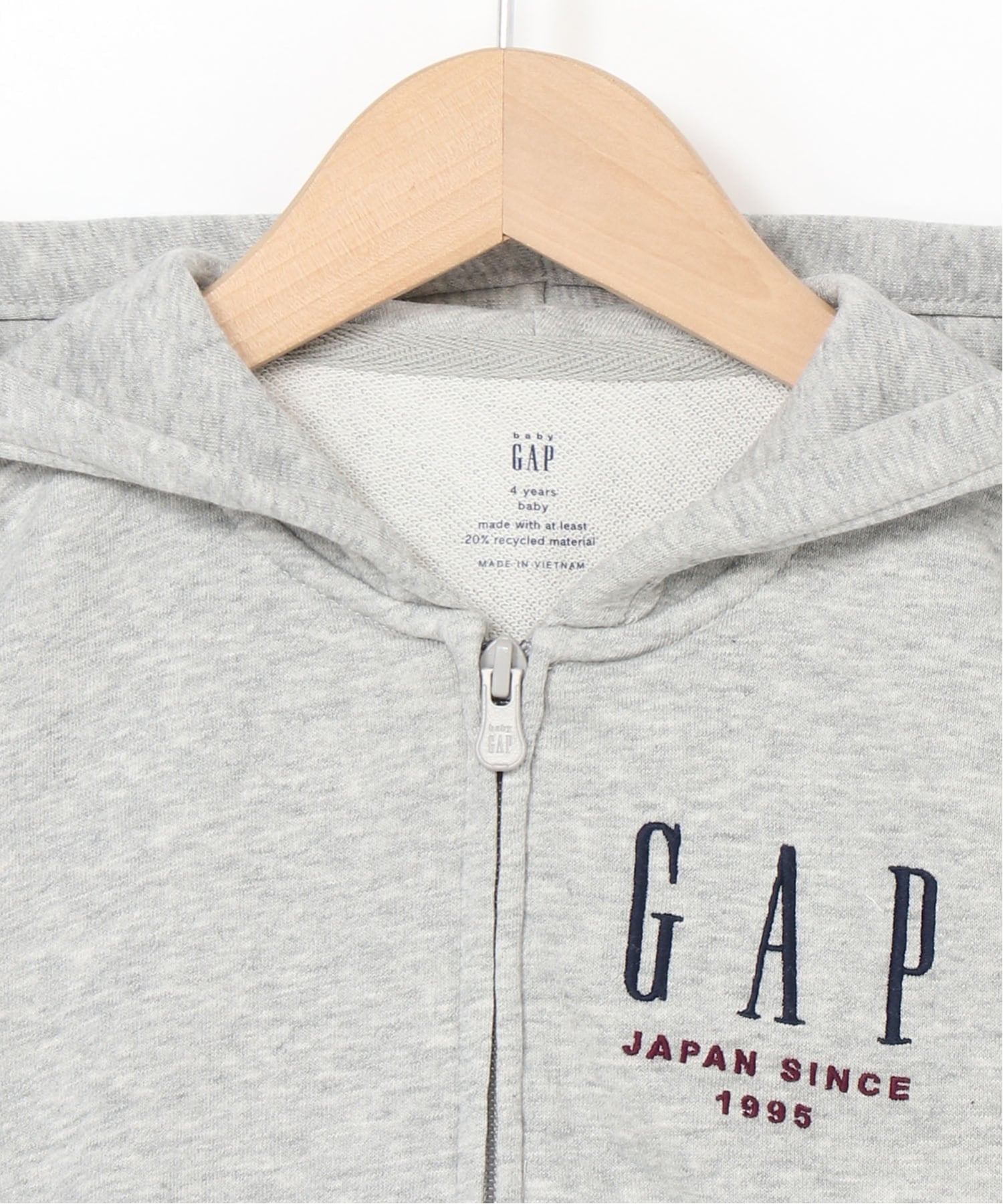 GAP｜(K)30th アニバーサリー ヴィンテージソフト GAPロゴ ジップ