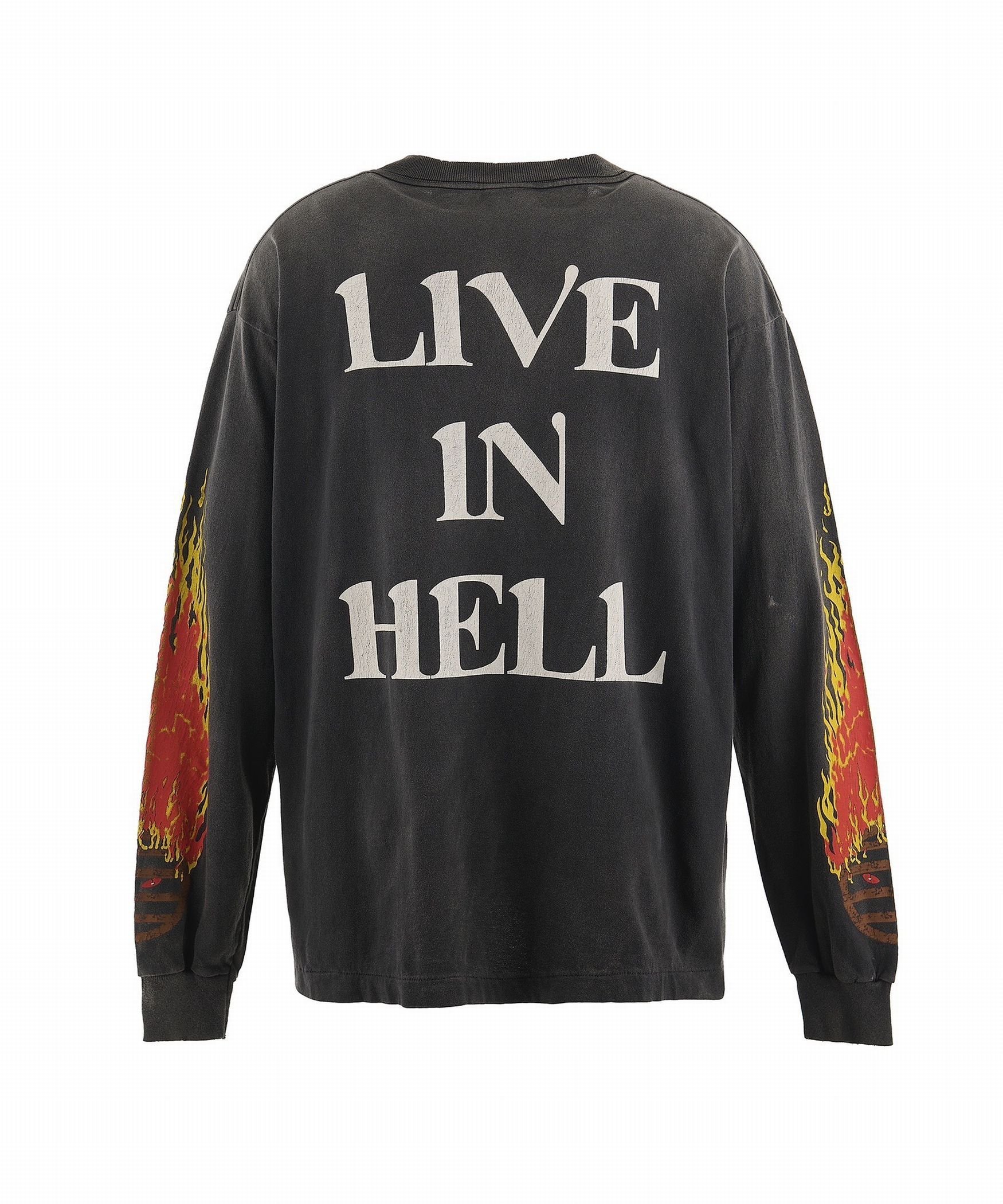 ROYAL FLASH｜SAINT MICHAEL/セントマイケル/LS TEE/LIVE IN HELL