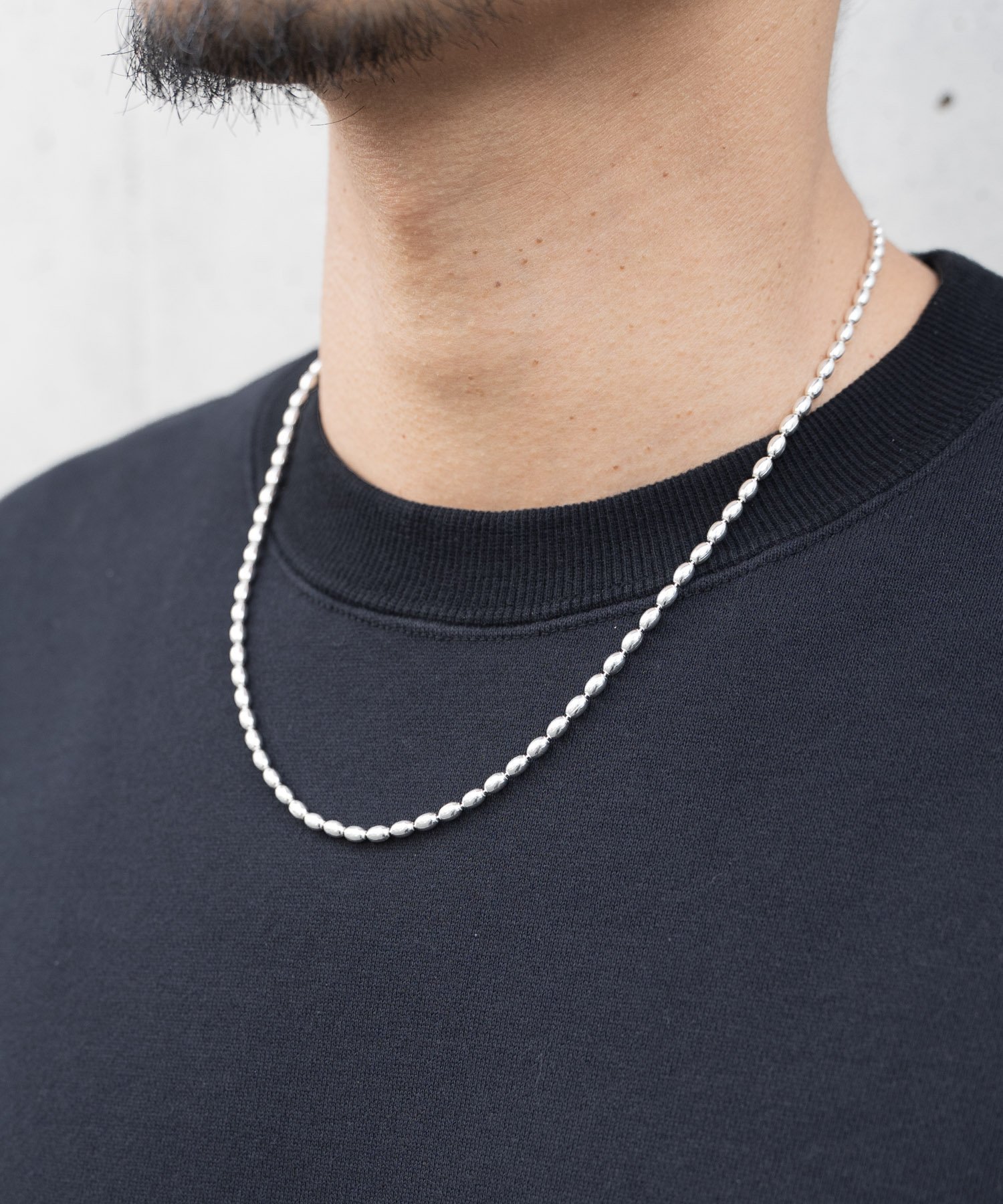 composite｜OVAL CHAIN SV オーバルチェーンネックレス(シルバー925