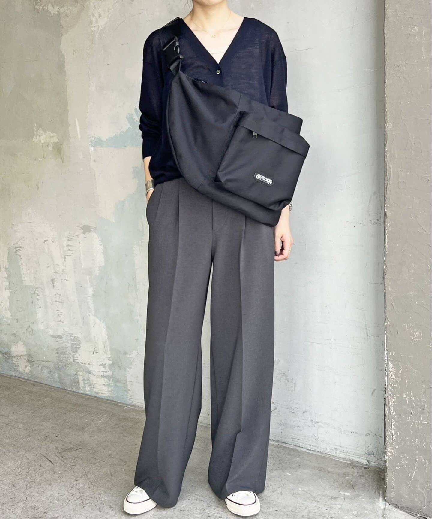 Spick & Span｜《追加》ダブルクロスツータックパンツ | Rakuten
