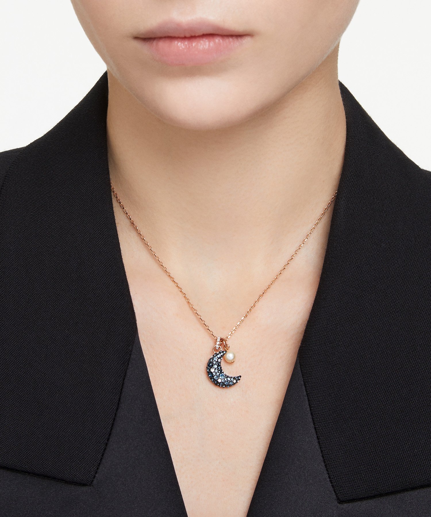 SWAROVSKI｜【公式】【スワロフスキー】Sublima ペンダント, 月
