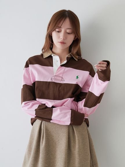 SNIDEL｜【POLO RALPH LAUREN】ラグビーシャツ | Rakuten Fashion(楽天