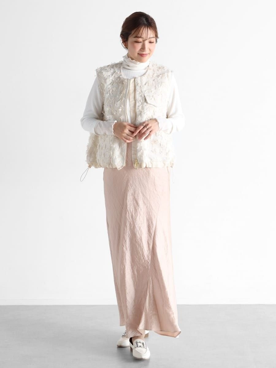 Vin｜カットジャガードダブルジップジレ | Rakuten Fashion(楽天