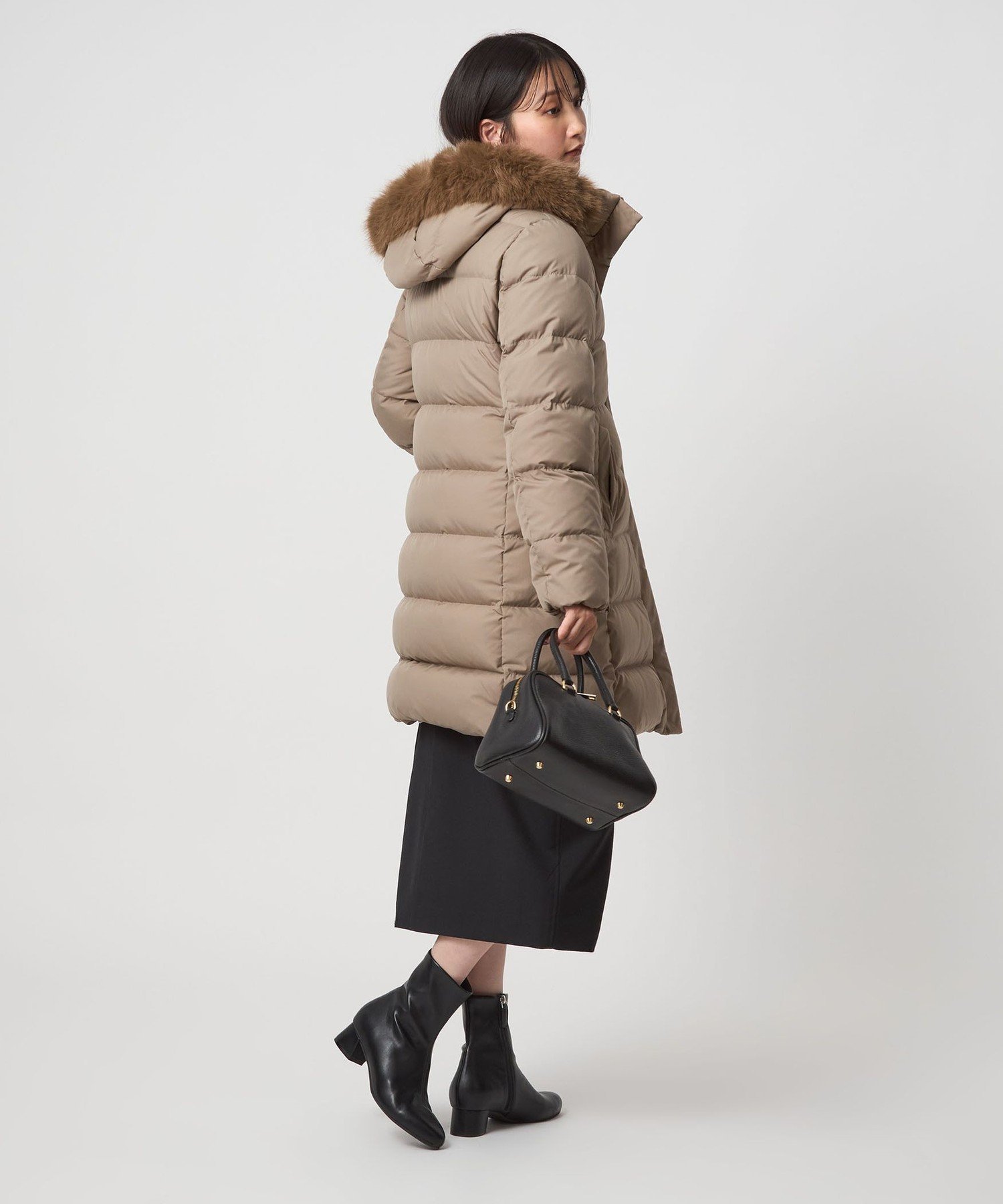UNITED ARROWS green label relaxing｜フード ロング ダウン | Rakuten