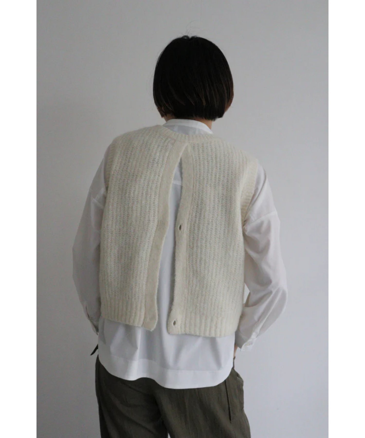 ACUTA｜ACUTA アルパカシャギーニットベスト | Rakuten Fashion(楽天
