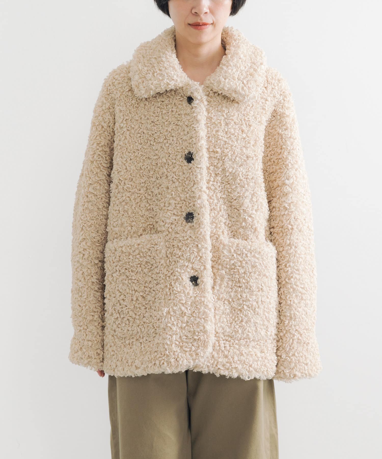 URBAN RESEARCH｜ECOPELカーリーファーコート | Rakuten Fashion(楽天