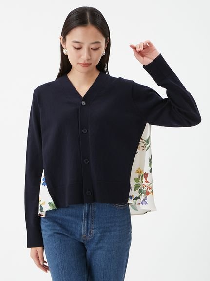Mila Owen｜【WEB限定カラー】カシミヤコットンボタニカルドッキング