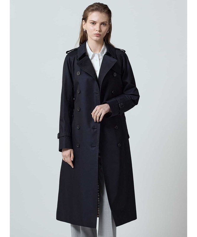 アクアスキュータム(Aquascutum) トレンチコート レディースジャケット