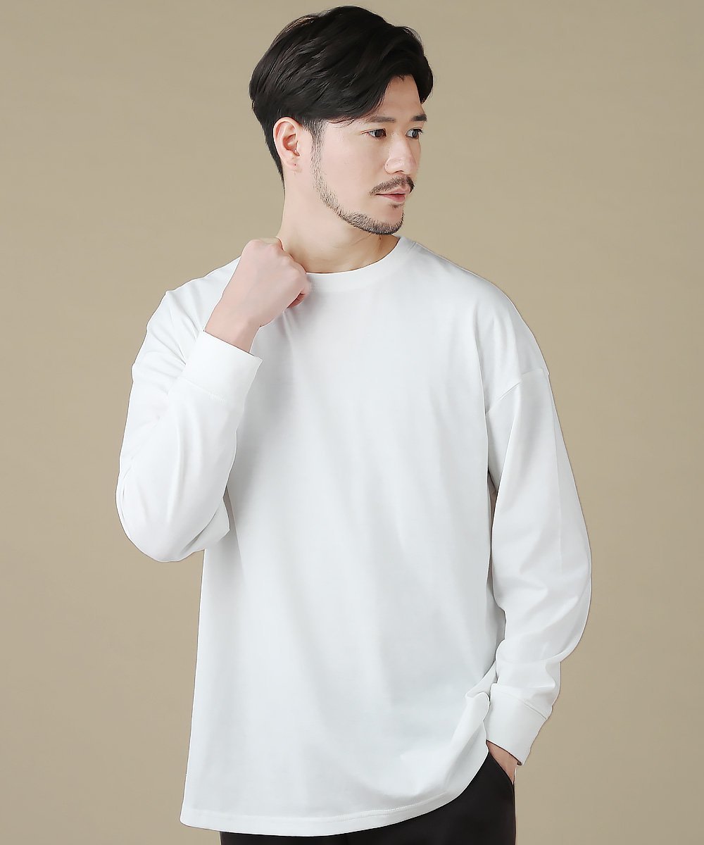 THE CASUAL｜コットンポリエステル長袖カットソー | Rakuten Fashion