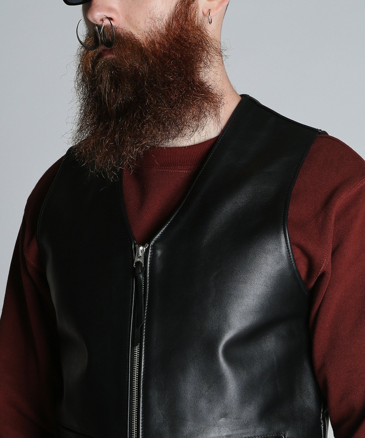 Schott｜193V LEATHER VEST/レザーベスト | Rakuten Fashion(楽天
