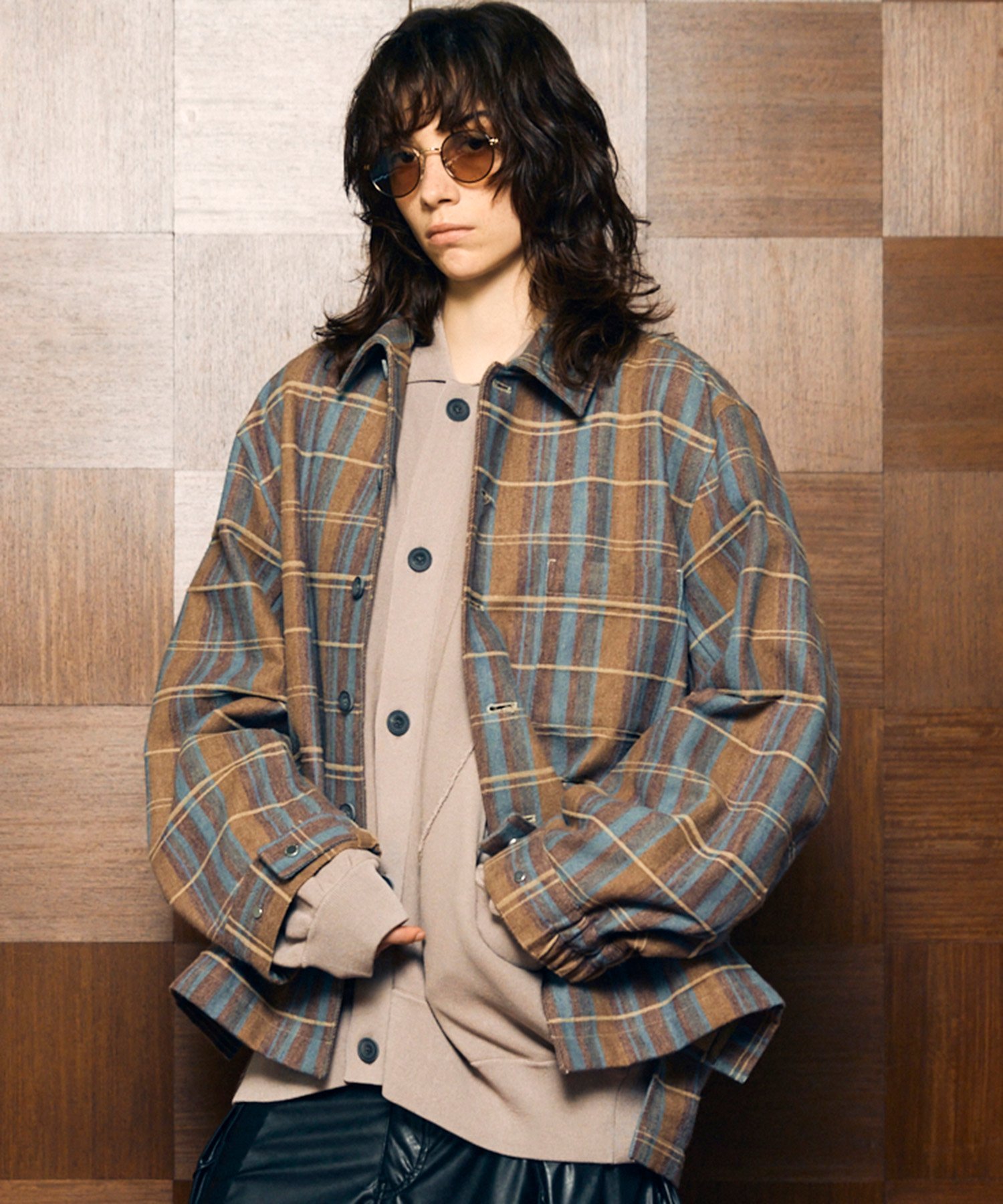 MAISON SPECIAL｜Prime-Over Regular Collar Heavy-Weight Flannel