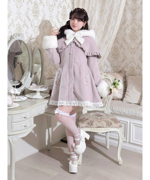 NOEMIE｜ケープフリルドーリーフレアコート | Rakuten Fashion(楽天