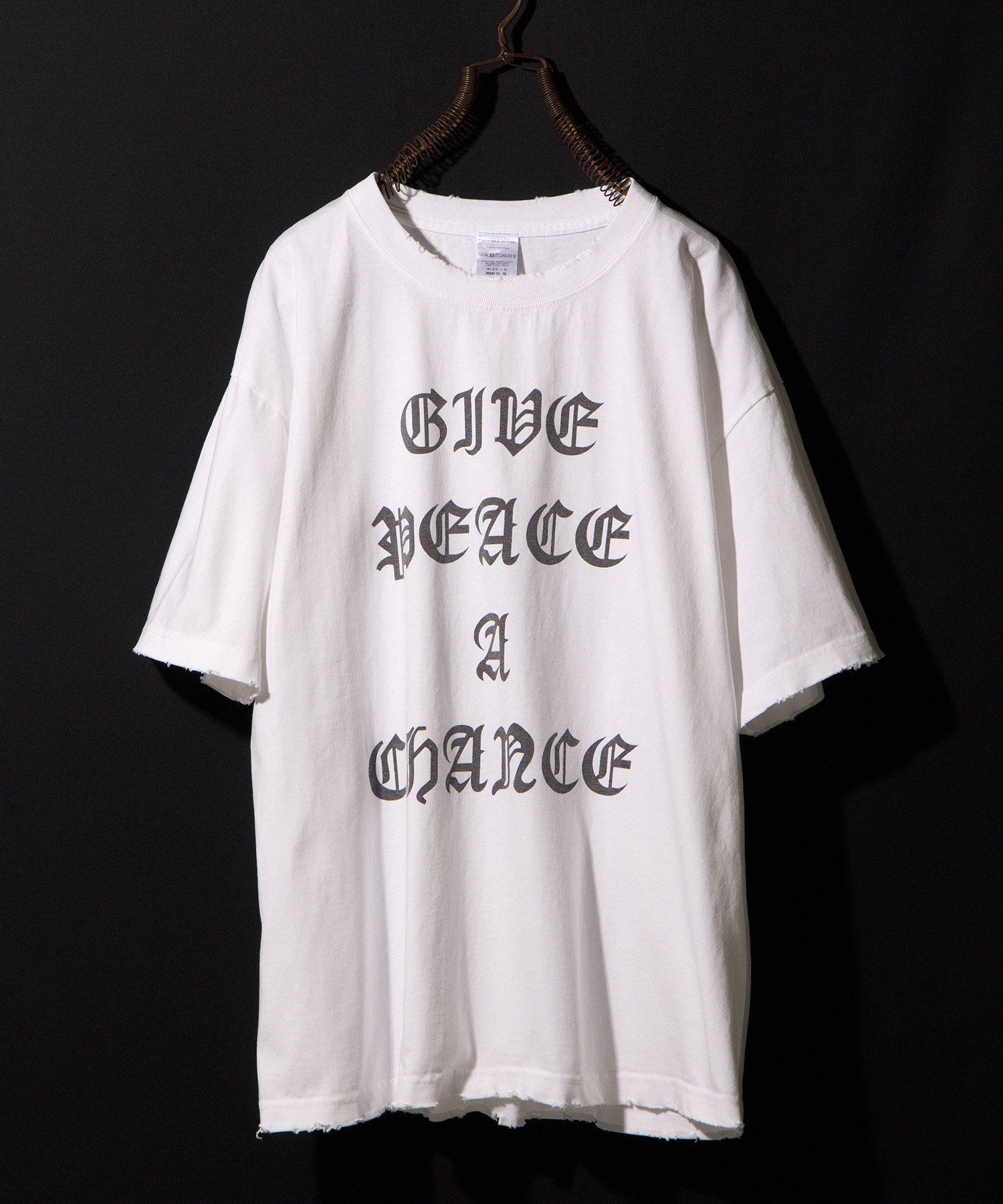 NUMBER (N)INE｜VINTAGE WASH DAMAGE T-SHIRT | Rakuten Fashion(楽天