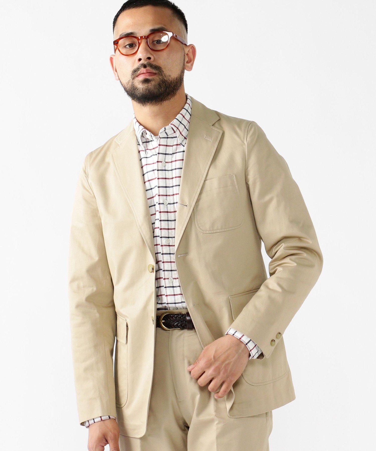 BEAMS MEN｜BEAMS PLUS / コットンツイル 3ボタン ジャケット