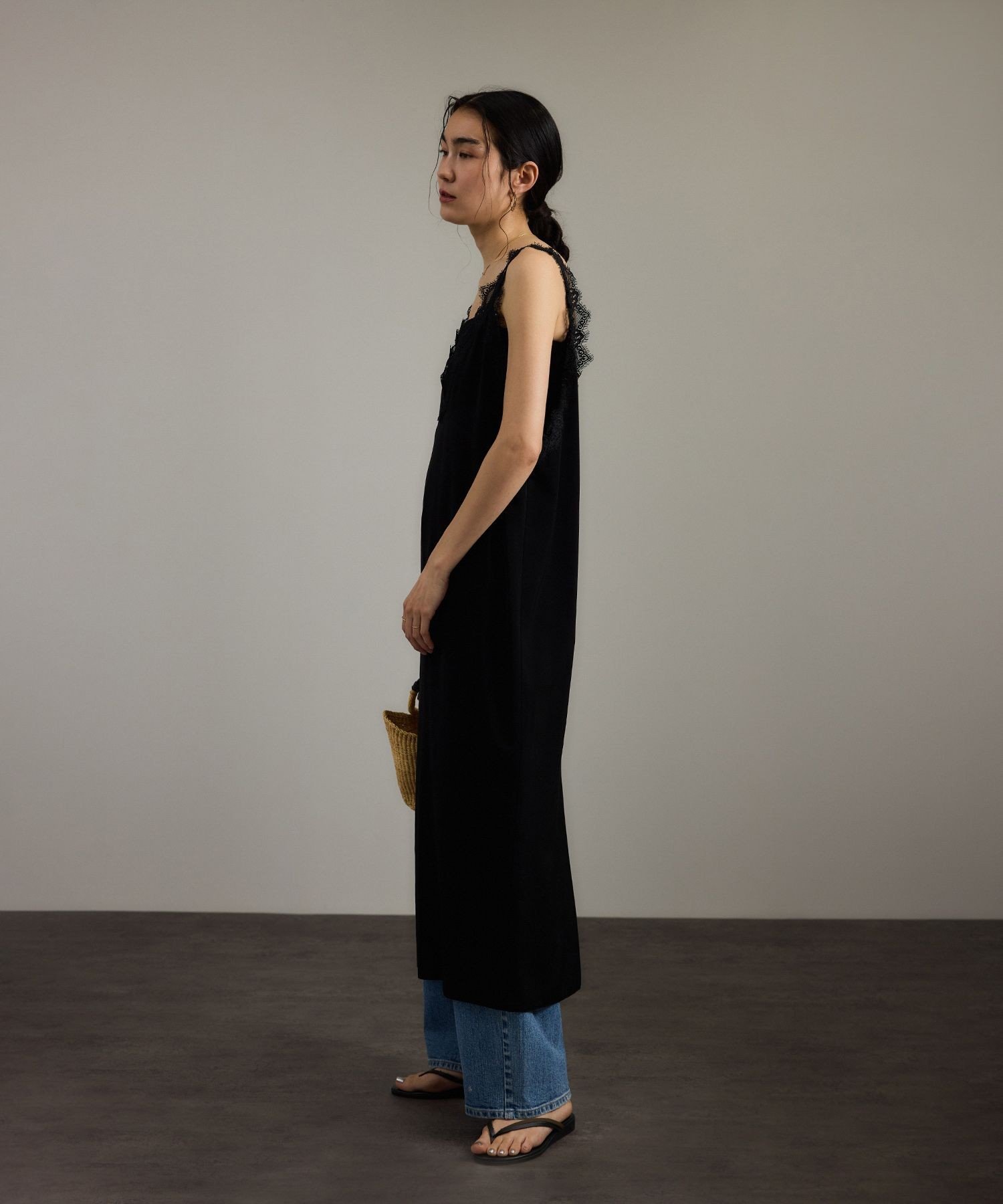 SALON adam et rope'｜【WEB限定】ビンテージライクアクセントレース