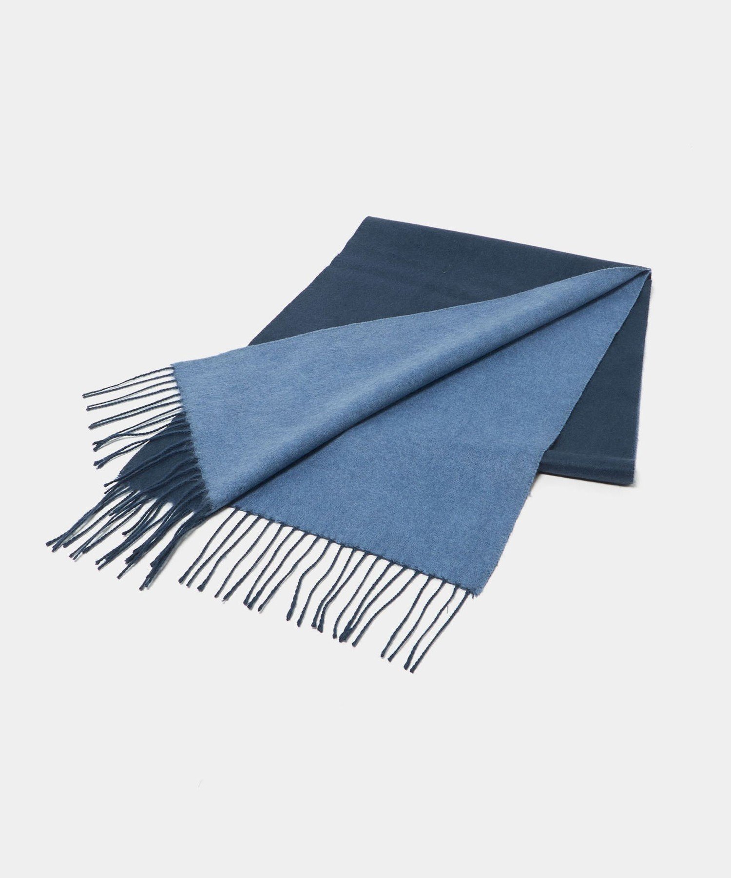 1本で2本分♪2→3名様のいいね✨ブラックレーベル リバーシブル マフラー 青 AZUL BY MOUSSY | リバーシブルマフラー (ストール・マフラー ) |SHEL