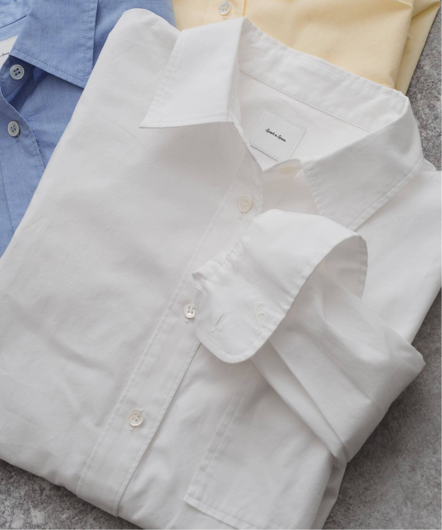 Spick & Span｜《新色有り / 追加》50コットンコンパクトシャツ
