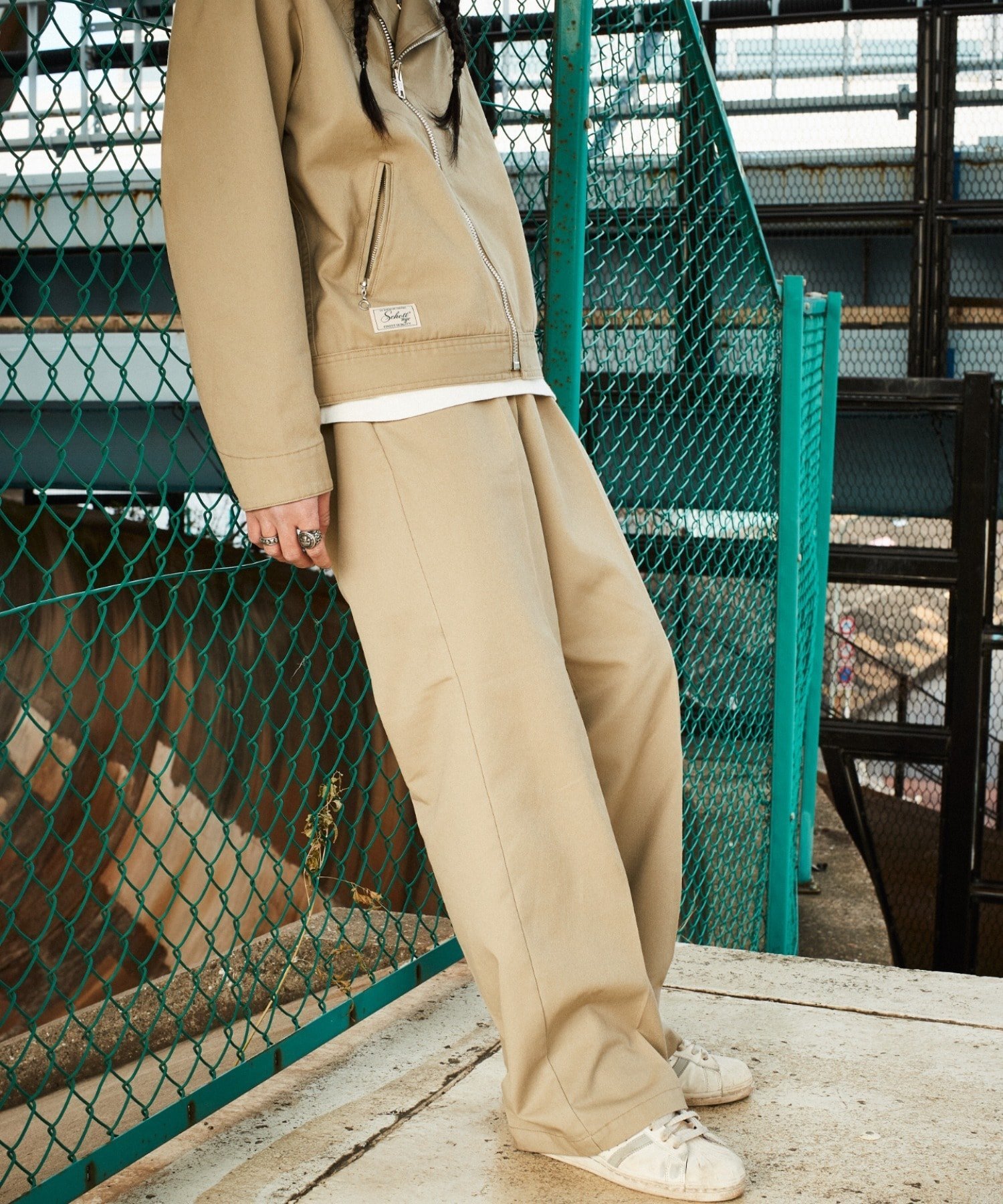 Schott｜×DICKIES/ディッキーズ FADE PILOT TROUSERS/フェード