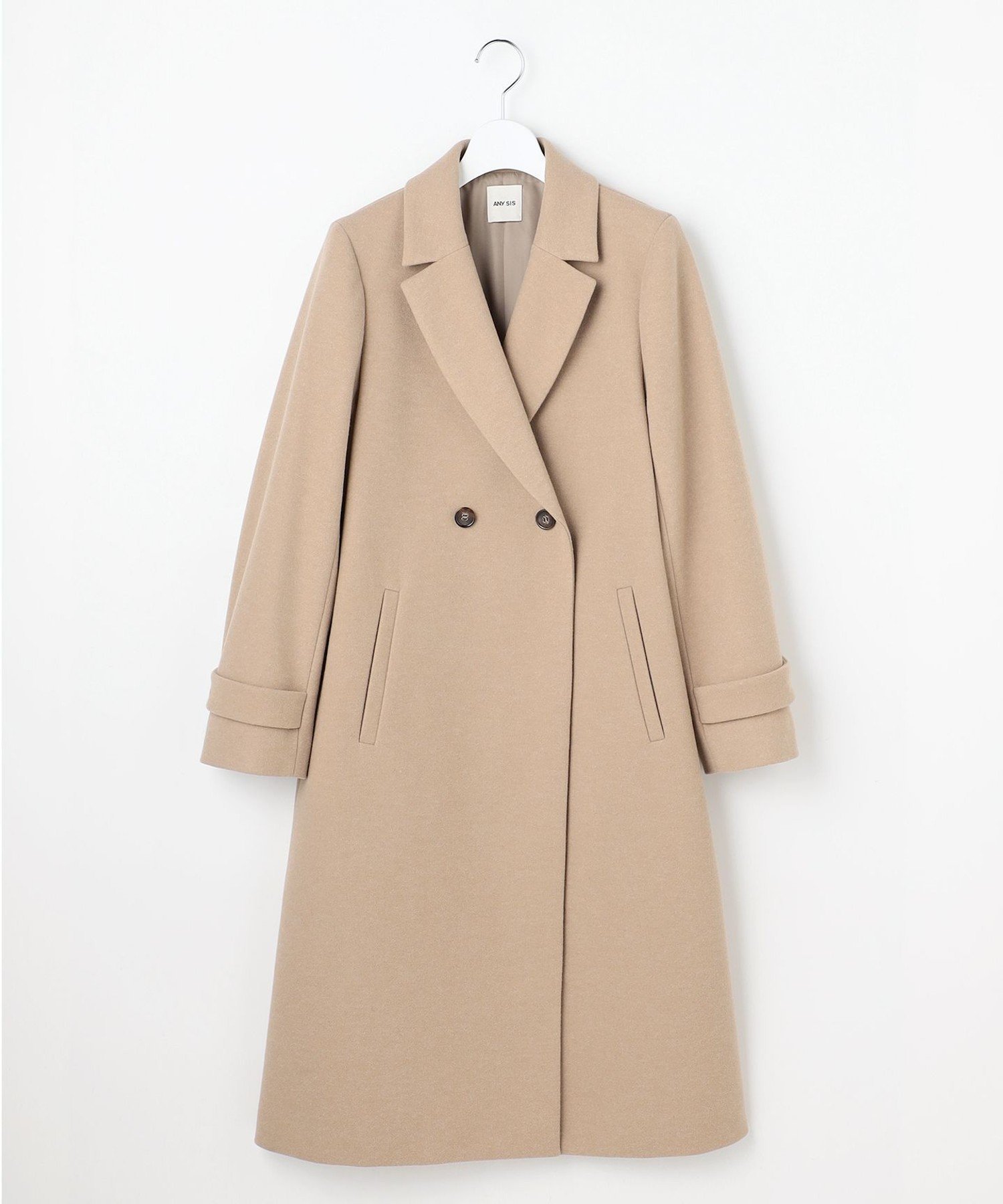 ANY SIS｜ウールライクロング チェスターコート | Rakuten Fashion