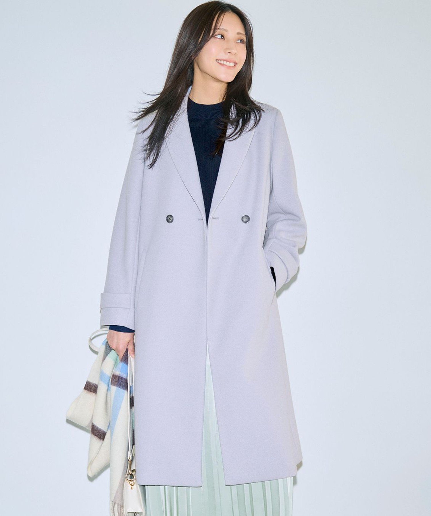 ANY SIS｜ウールライクロング チェスターコート | Rakuten Fashion