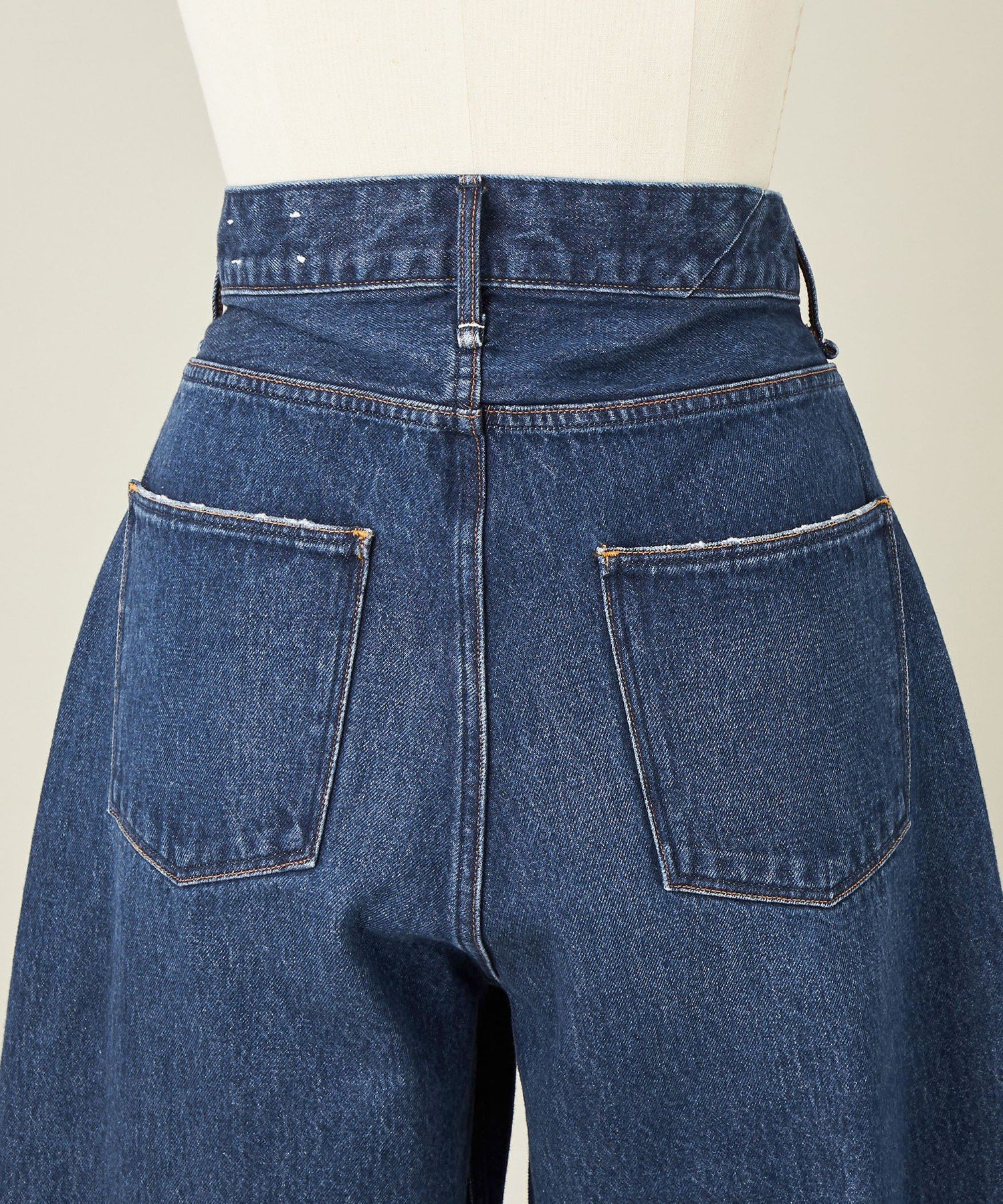 ＜upper hights for conte＞タックデニムパンツ UN UNITED ARROWS｜【別注】<upper hights for conte>タックデニムパンツ