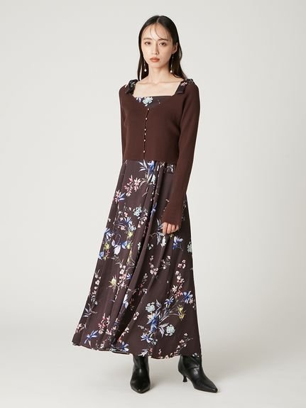 FRAY I.D｜【限定カラー・00サイズ】リボンディテールフローラル