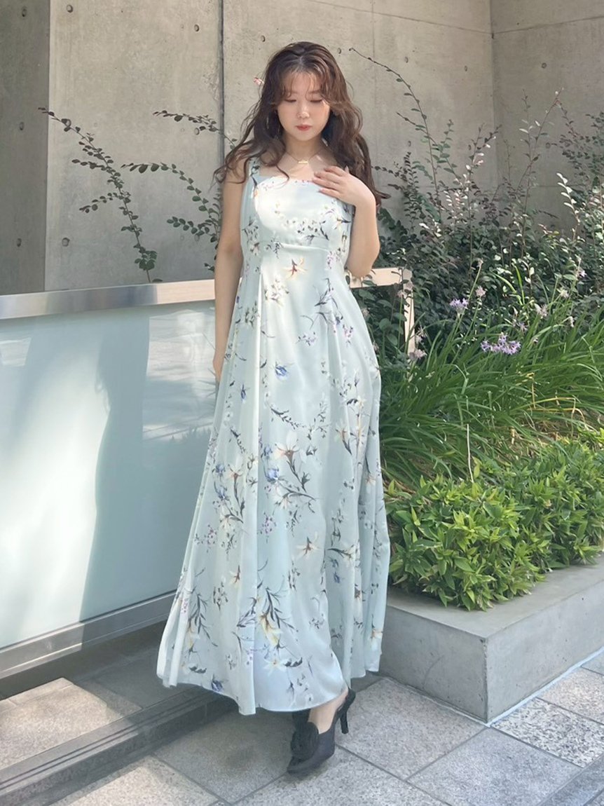 FRAY I.D｜【限定カラー・00サイズ】リボンディテールフローラル