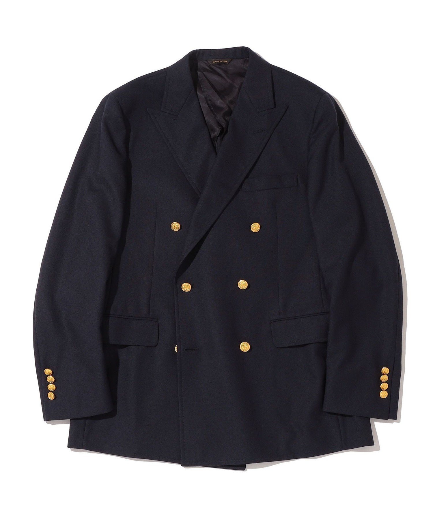 SHIPS｜Southwick: PAXTON ウール ネイビー ダブルブレザー | Rakuten