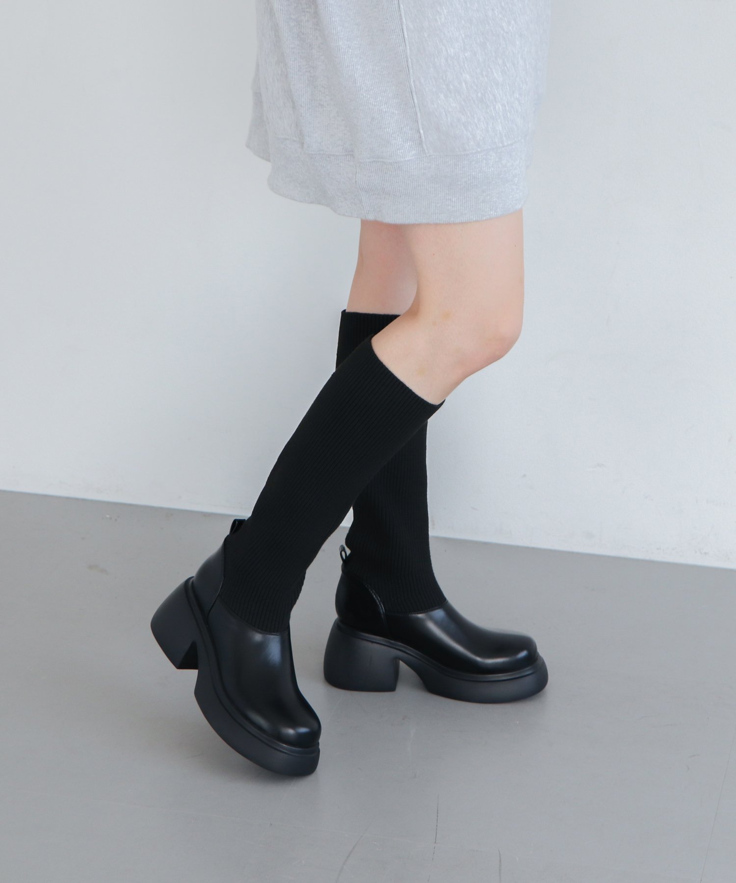 EVOL｜3wayニットロングブーツ | Rakuten Fashion(楽天ファッション