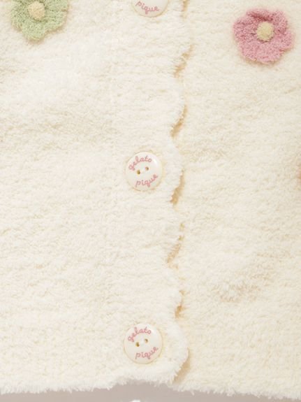 gelato pique｜【KIDS】ベビモコフラワーカーディガン | Rakuten