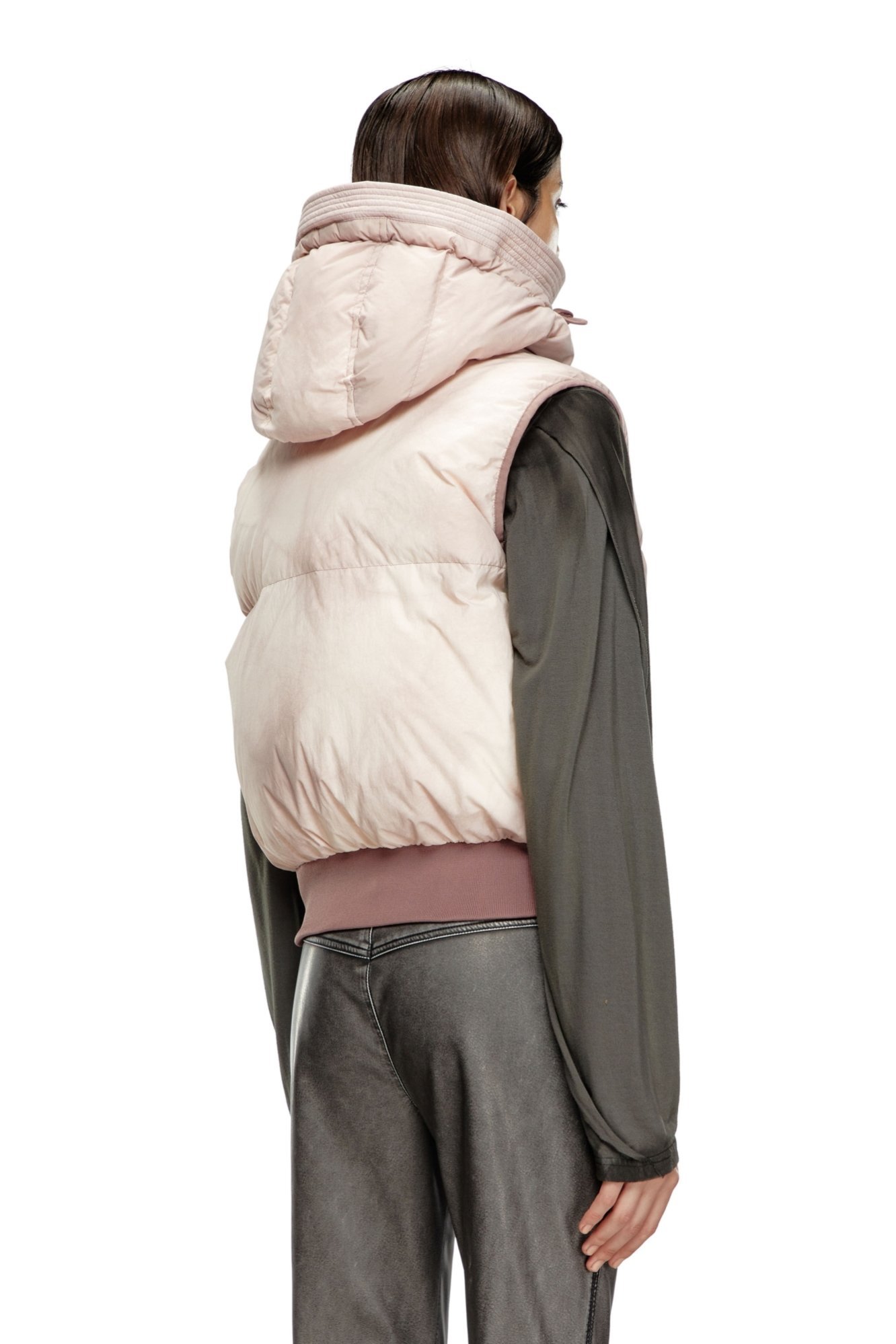 DIESEL｜レディース ダウンベスト フーディー | Rakuten Fashion(楽天