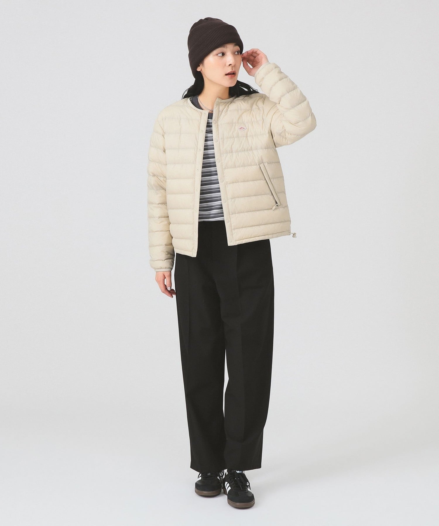 BEAMS WOMEN｜【ベストセラー/ダントン/軽量/防寒】DANTON / CREWNECK