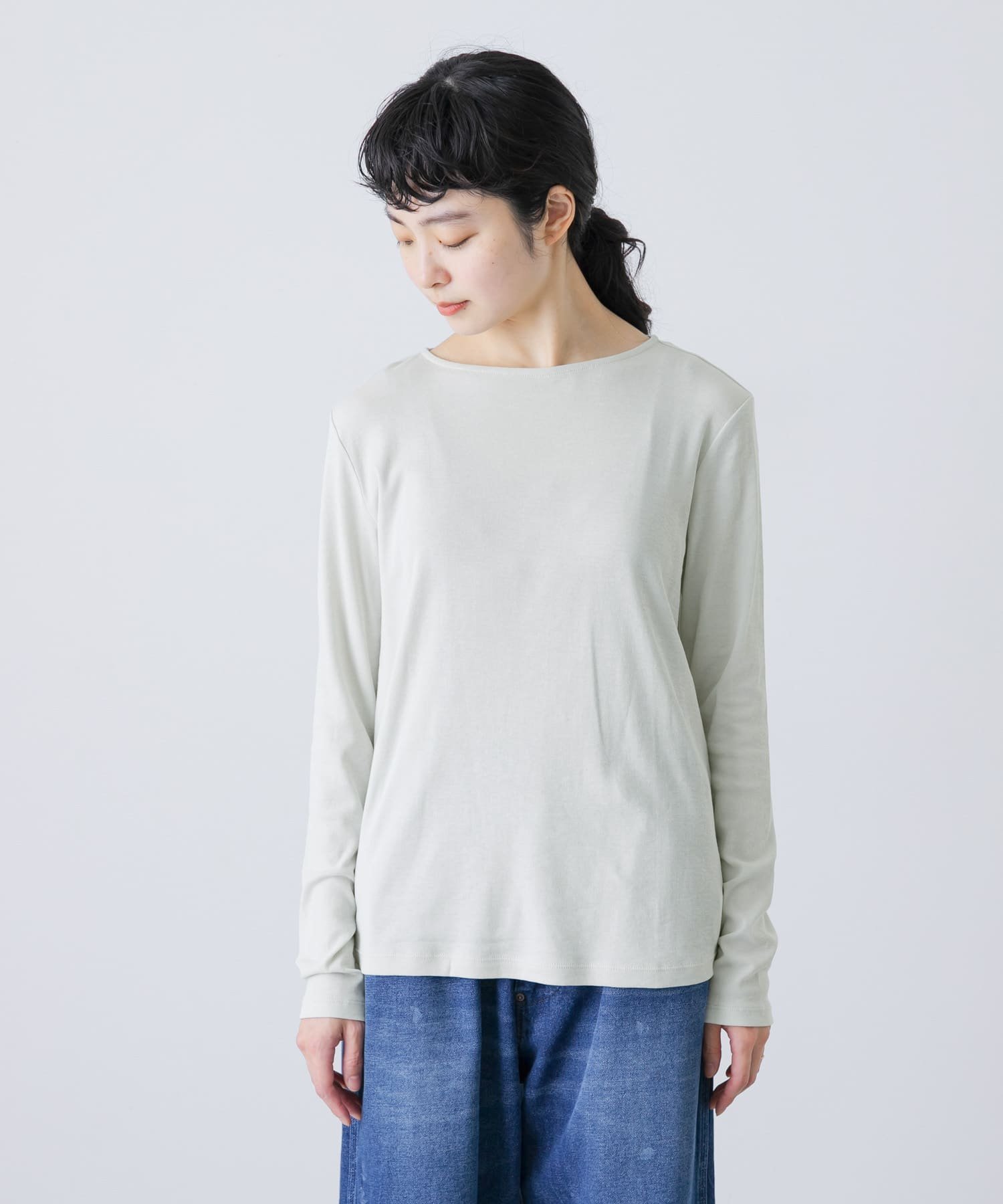 かぐれ｜ハイツイストコットンボートカットソー | Rakuten Fashion