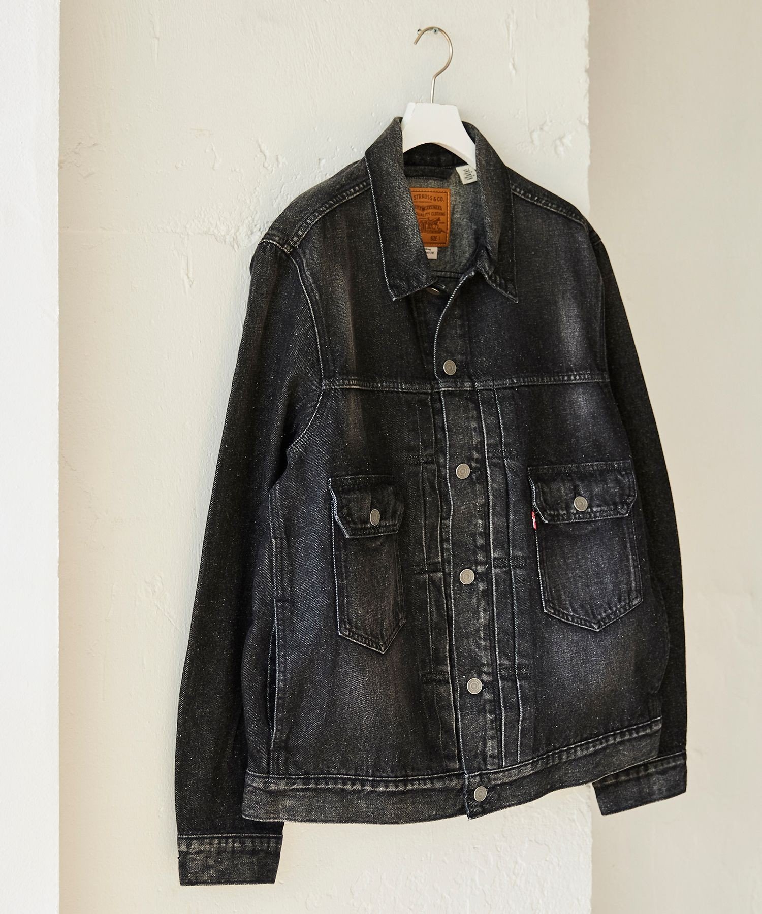 ADAM ET ROPE'｜【Levi's(R)| BIOTOP】 TYPE 2 TRUCKER BLK EX