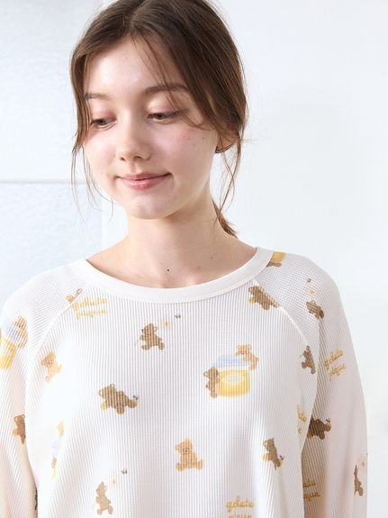 gelato pique｜はちみつベア柄プルオーバー | Rakuten Fashion(楽天