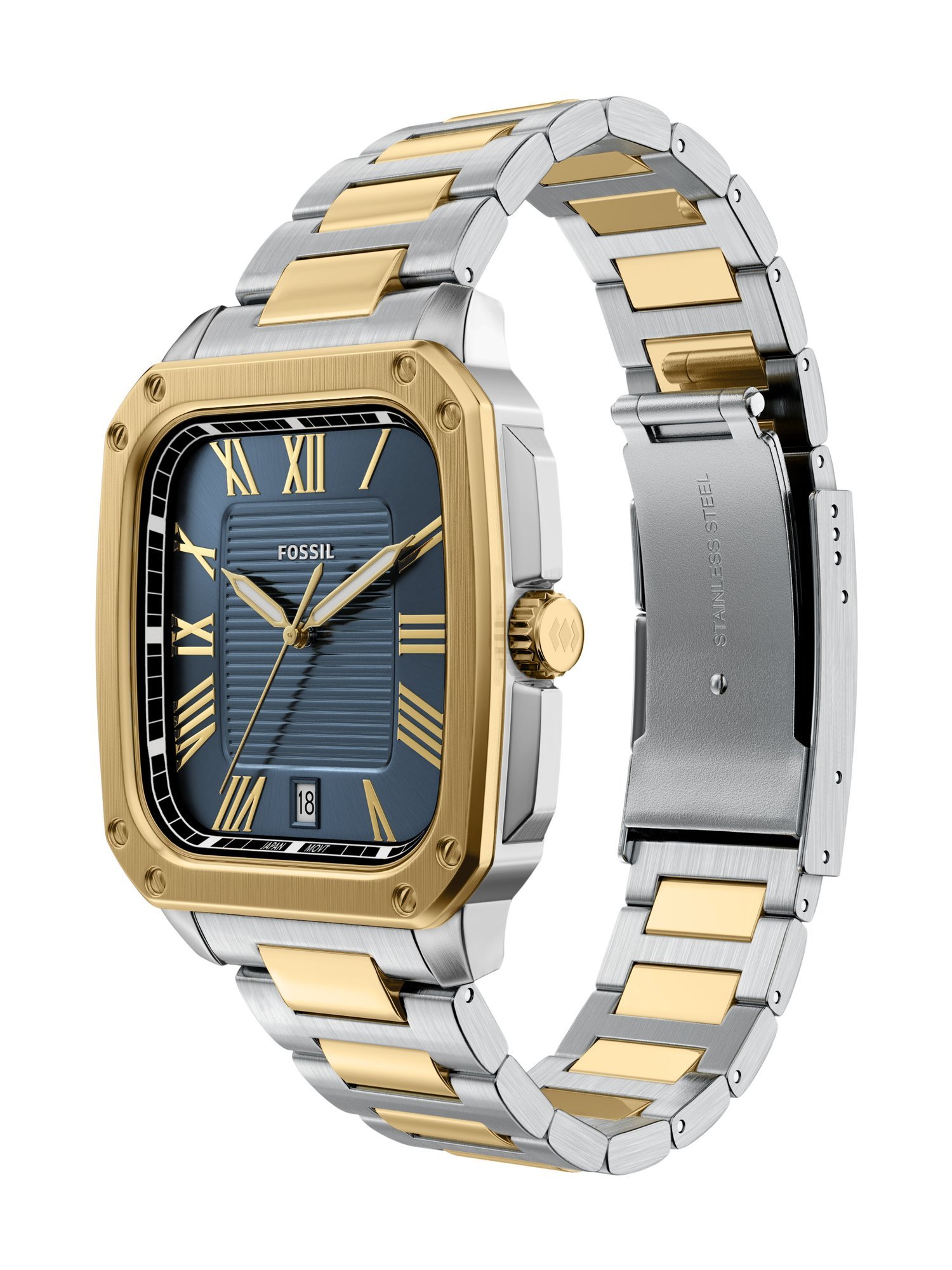 FOSSIL｜フォッシル 腕時計 メンズ アナログ ステンレス FS6161