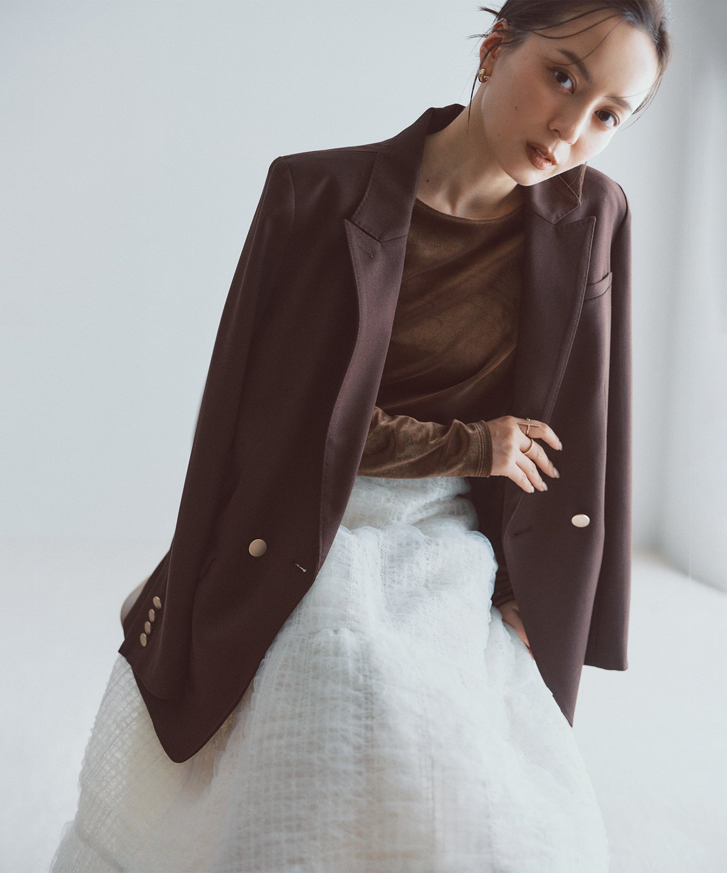 anuans｜エンブロイダリーシアーチュールスカート | Rakuten Fashion