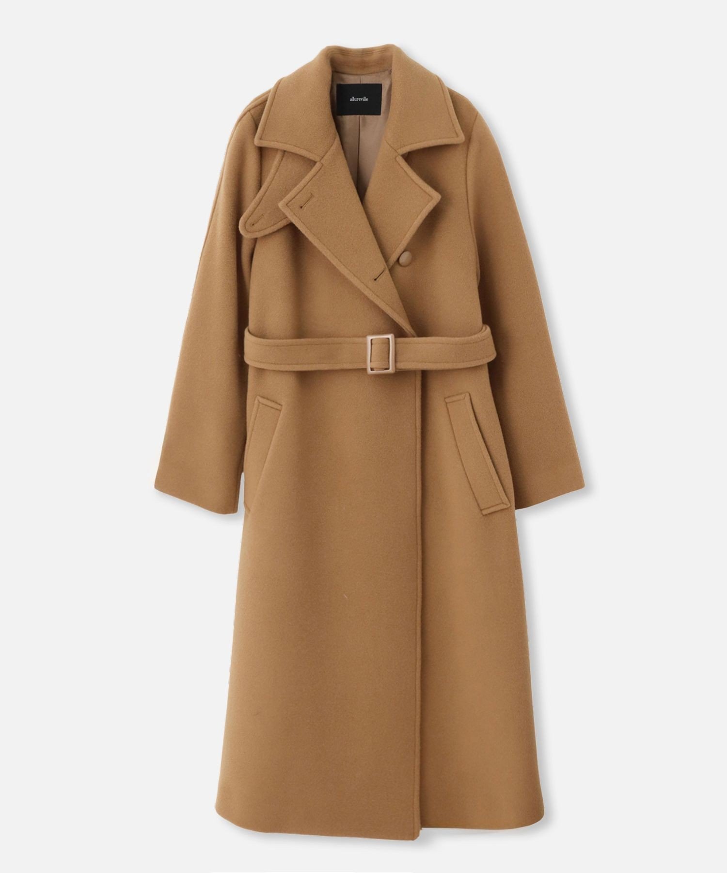 allureville｜スプリットラグランロングコート | Rakuten Fashion(楽天
