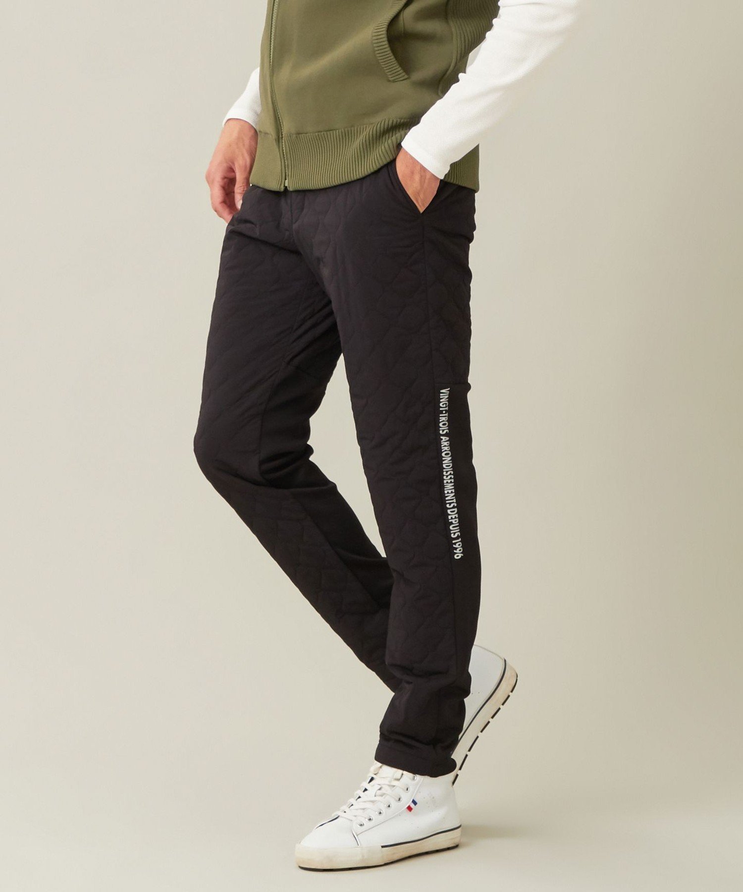23区GOLF｜冬の最強防寒アイテム【MEN】キルティングパンツ | Rakuten