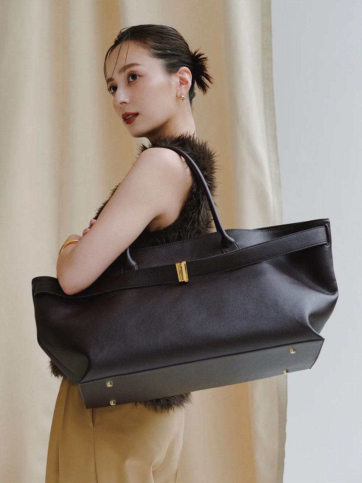 anuans｜ベルトディテールバッグ | Rakuten Fashion(楽天ファッション