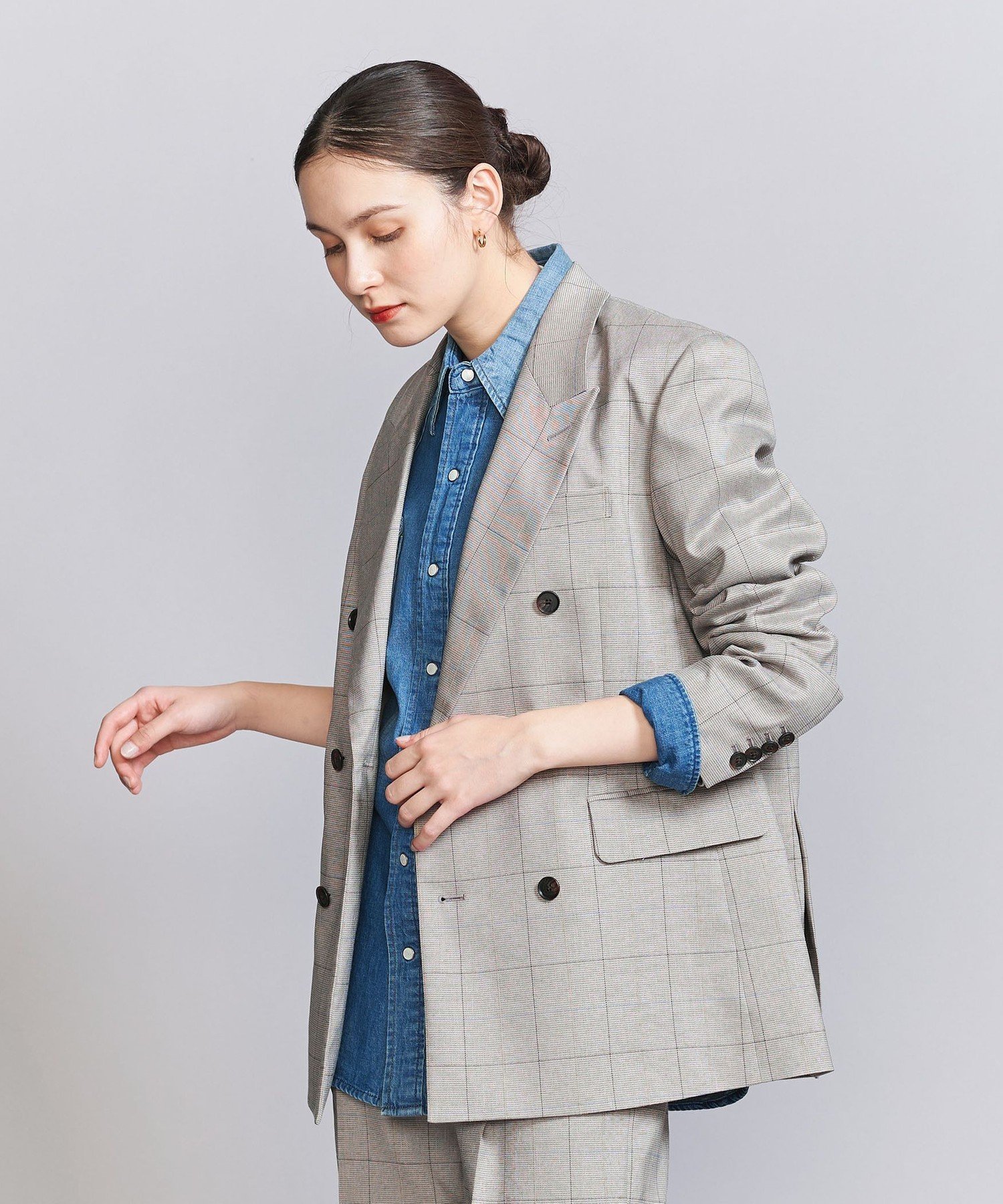 UNITED ARROWS LTD. OUTLET｜チェック ダブルジャケット | Rakuten