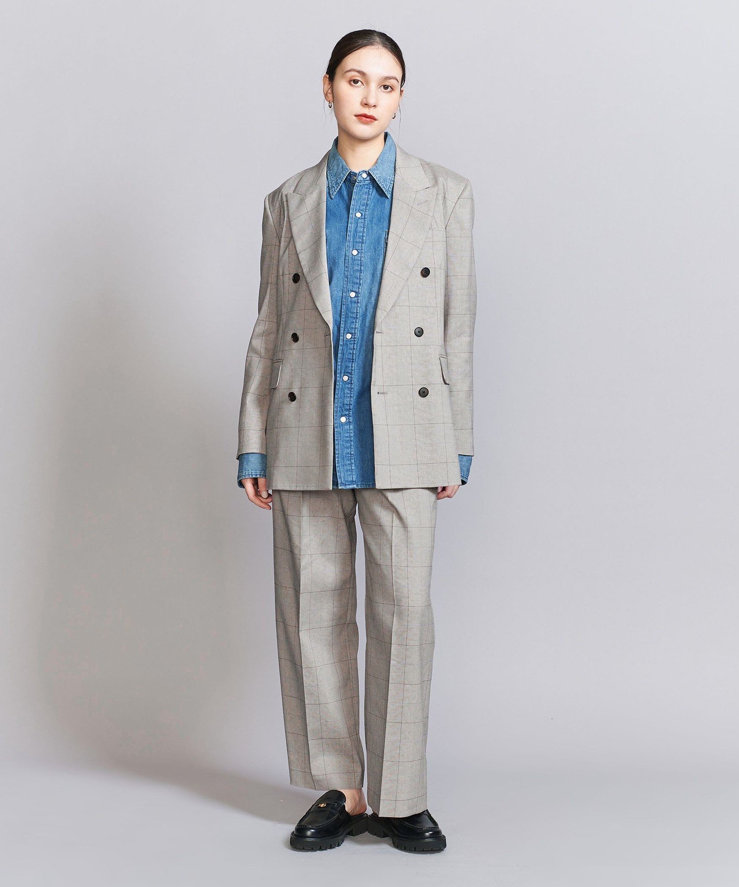 UNITED ARROWS LTD. OUTLET｜チェック ダブルジャケット | Rakuten