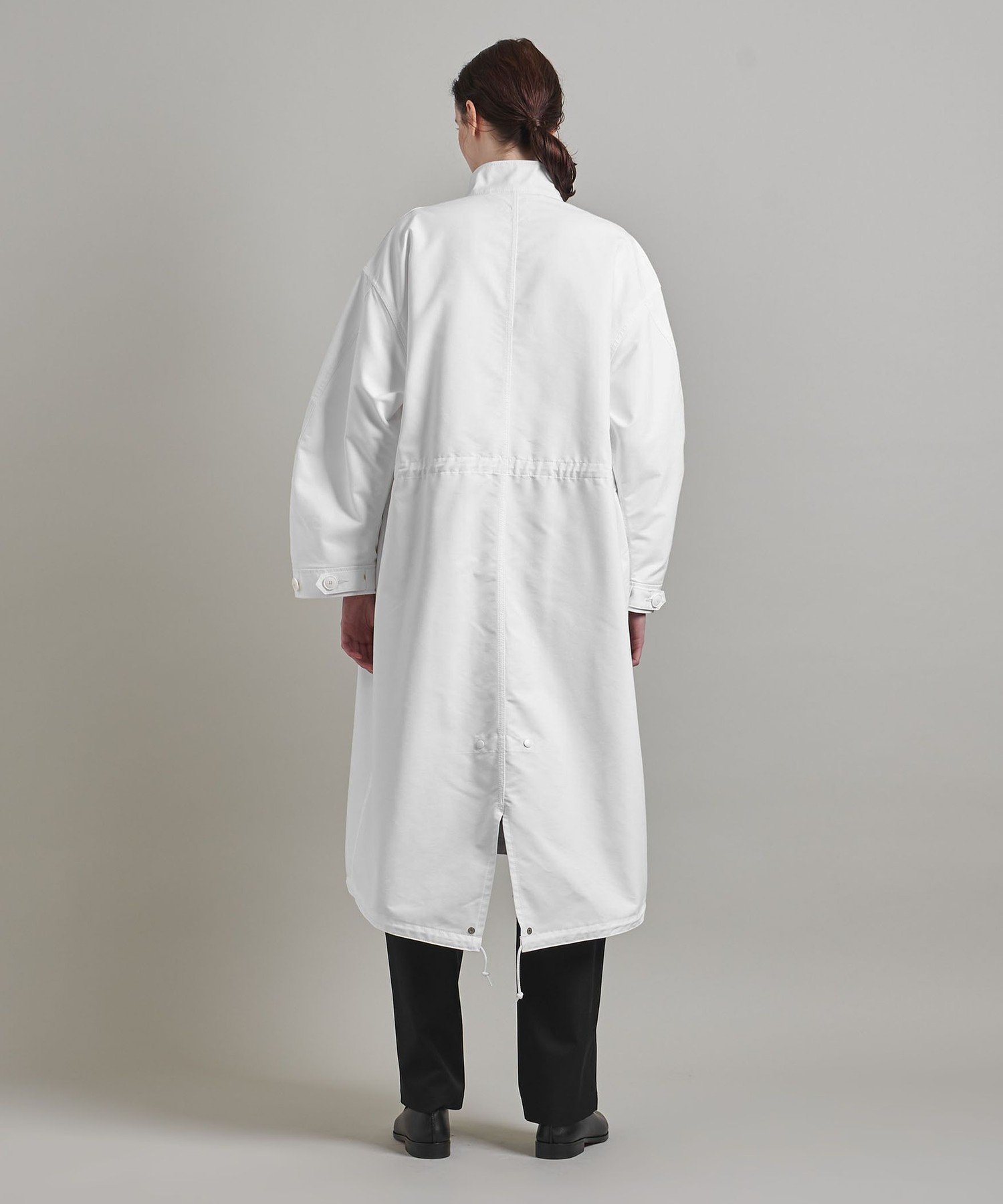 ＜LOEFF＞TCオックス ミリタリー スタンドカラー コート UNISEX LOEFF＞TCオックス ミリタリー スタンドカラー コート UNISEX